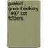 Pakket groenboekery 1987 set folders