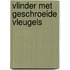 Vlinder met geschroeide vleugels