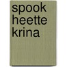 Spook heette krina door Bergman