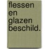 Flessen en glazen beschild.