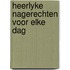 Heerlyke nagerechten voor elke dag