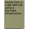 Results from a T-DAB field trial using a low-mast infrastructure by R. Schiphorst