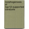 Norphogenosis of NgC12-supported caralysts by A. Di Martino