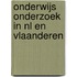 Onderwijs onderzoek in NL en Vlaanderen