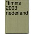 *TIMMS 2003 Nederland