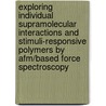 Exploring individual supramolecular interactions and stimuli-responsive polymers by afm/based force spectroscopy door S. ZouShan