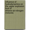 Influence of hydrodynamics on the upper explosion limit of ethene-air-nitrogen mixtures door J.W. Bolk