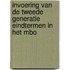 Invoering van de tweede generatie eindtermen in het MBO