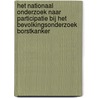 Het nationaal onderzoek naar participatie bij het bevolkingsonderzoek borstkanker by H. Boer