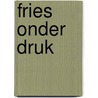 Fries onder druk door S.A. de Vries