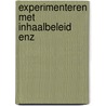 Experimenteren met inhaalbeleid enz by P. Geurts
