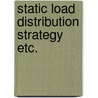 Static load distribution strategy etc. by Zondag