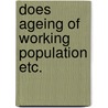 Does ageing of working population etc. door Boerlyst