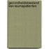 Gezondheidstoestand van reumapatienten