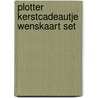 Plotter kerstcadeautje wenskaart set by Schuurmans