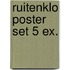 Ruitenklo poster set 5 ex.