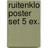 Ruitenklo poster set 5 ex. door K. Nauwelaerts