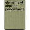 Elements of airplane performance door Ruygrok