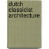 Dutch classicist architecture