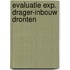 Evaluatie exp. drager-inbouw dronten