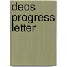 DEOS progress letter door R. Klees