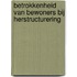 Betrokkenheid van bewoners bij herstructurering