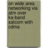 On wide area networking via ATM over Ka-band SATCOM with CDMA door J.R. Farserotu