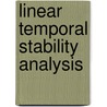 Linear temporal stability analysis door P.J.J. Moeleker