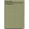 Gemeentelijk vastgoedinformatievoorzieningen en regelgeving by M. Rietdijk