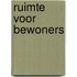 Ruimte voor bewoners