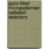 Gass-filled micropatterned radiation detectors