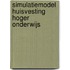 Simulatiemodel huisvesting hoger onderwijs