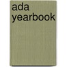 Ada yearbook door Onbekend
