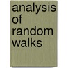 Analysis of random walks door J.M. Cohen