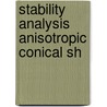 Stability analysis anisotropic conical sh door Zhang