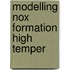 Modelling nox formation high temper