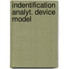 Indentification analyt. device model by Middelhoek