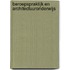 Beroepspraktijk en architectuuronderwijs