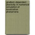 Gradient-dependent plasticity in numerical simulation of localization phenomena