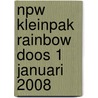 NPW kleinpak Rainbow doos 1 januari 2008 by Unknown
