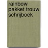 Rainbow pakket Trouw Schrijboek door Onbekend