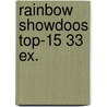 Rainbow showdoos top-15 33 ex. door Onbekend