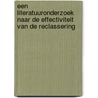 Een literatuuronderzoek naar de effectiviteit van de reclassering door R. Poort