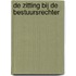 De zitting bij de bestuursrechter