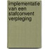 Implementatie van een stafconvent verpleging