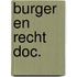 Burger en recht doc.