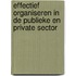 Effectief organiseren in de publieke en private sector