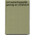 Onmaatschappelijk gedrag en strafrecht