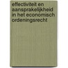 Effectiviteit en aansprakelijkheid in het economisch ordeningsrecht door E. Gritten