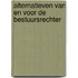 Alternatieven van en voor de bestuursrechter